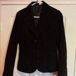 H&M Women's Black Corduroy Blazer